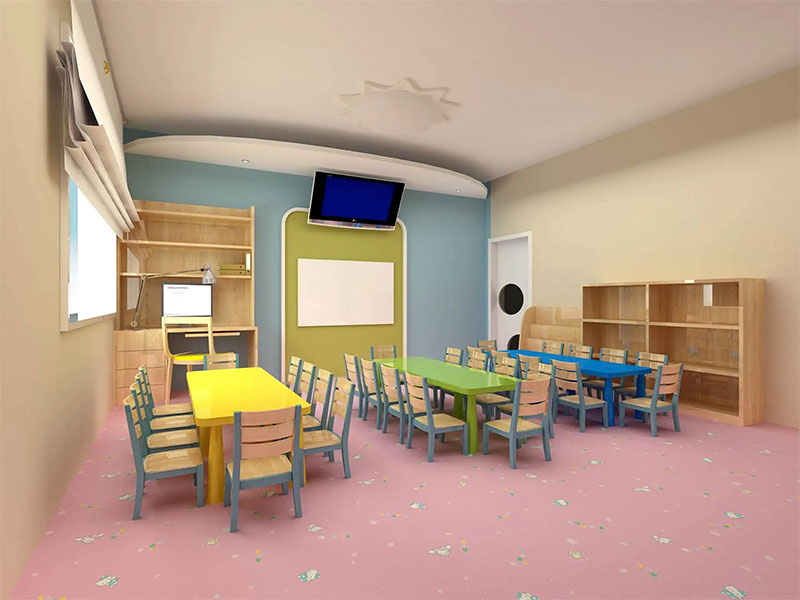 幼儿园专用地板胶PVC地板厂家